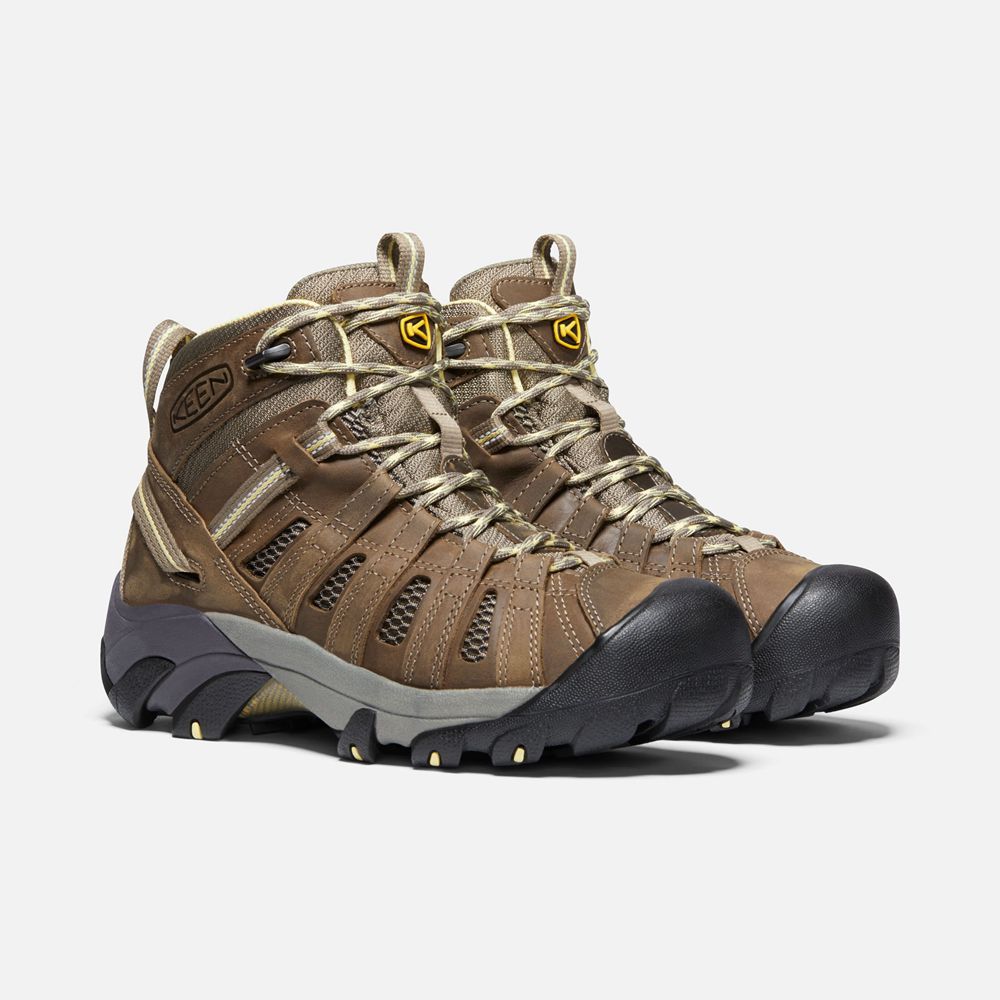 Bottes de Randonnée Keen Femme Marron | Voyageur Mid | KOTNI-0123